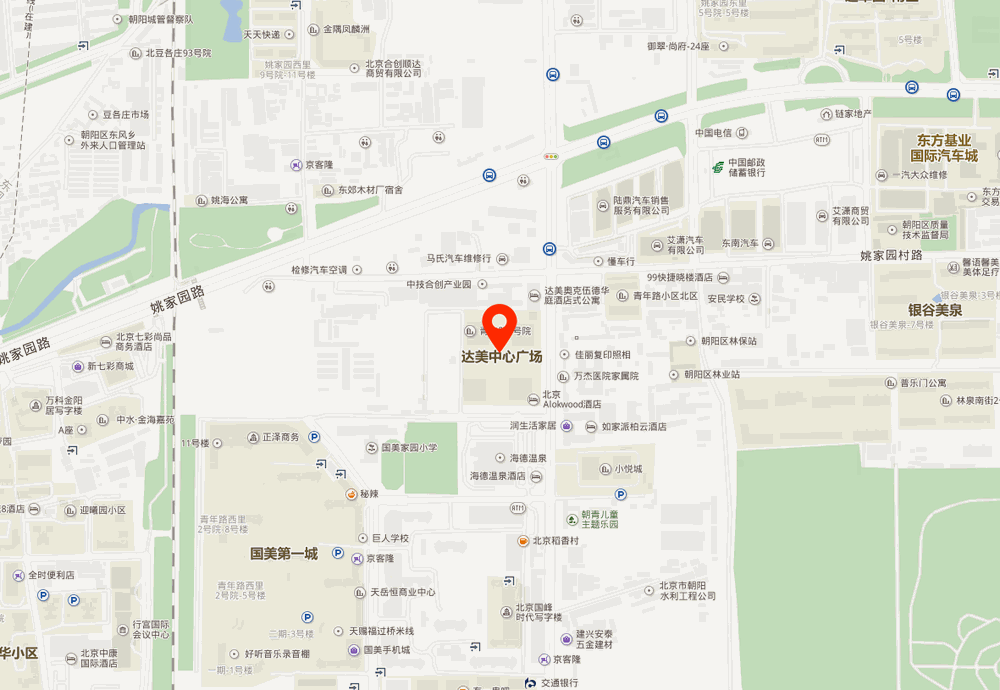达美中心广场位置地图